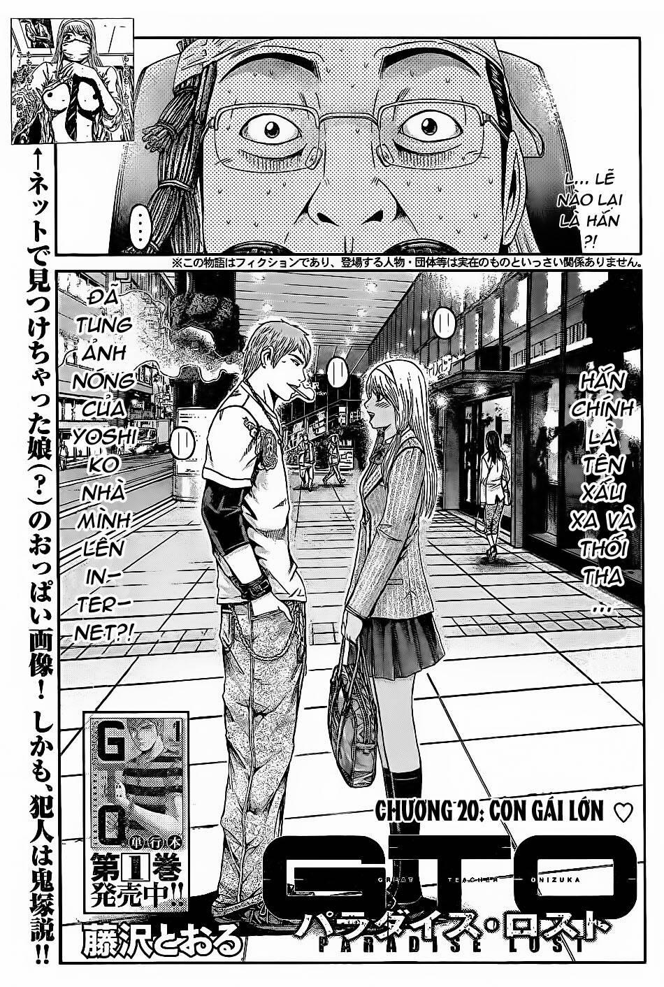 Great Teacher Onizuka : Paradise Lost 20 trang 1