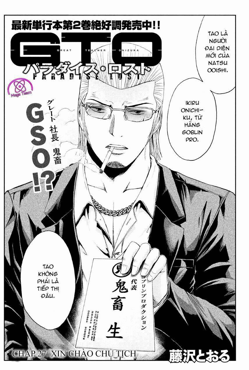 Great Teacher Onizuka : Paradise Lost 27 trang 1