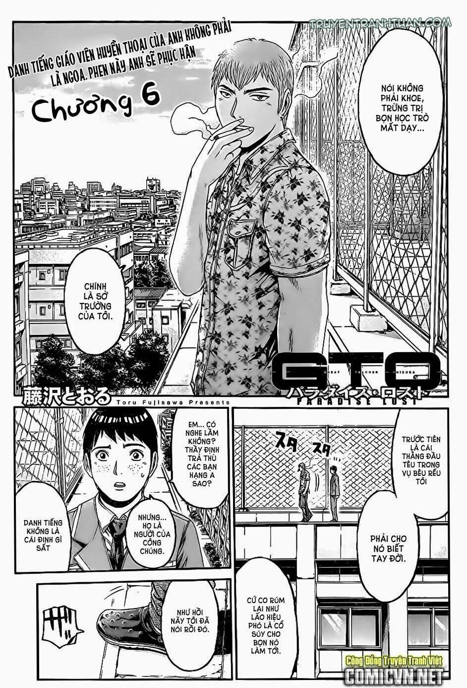 Great Teacher Onizuka : Paradise Lost 6 trang 1