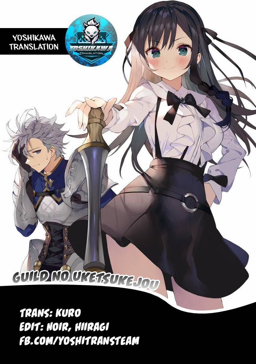 Guild No Uketsukejou Desu Ga, Zangyou Wa Iya Nanode Boss Wo Solo Toubatsu Shiyou To Omoimasu 4 trang 0