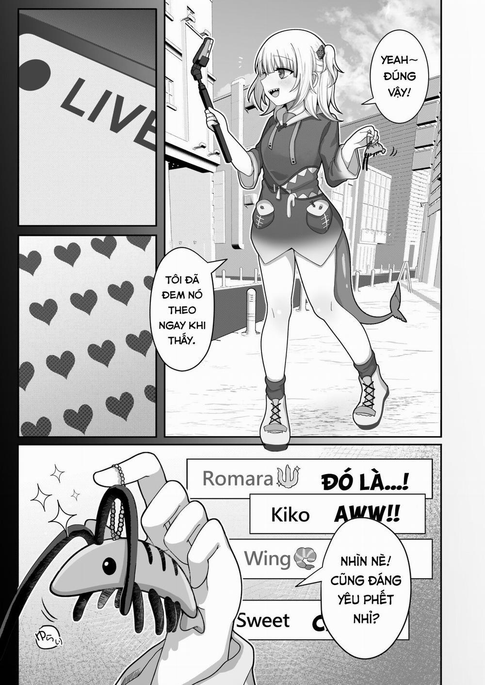 Gura no Haishin Jiko Oneshot trang 3