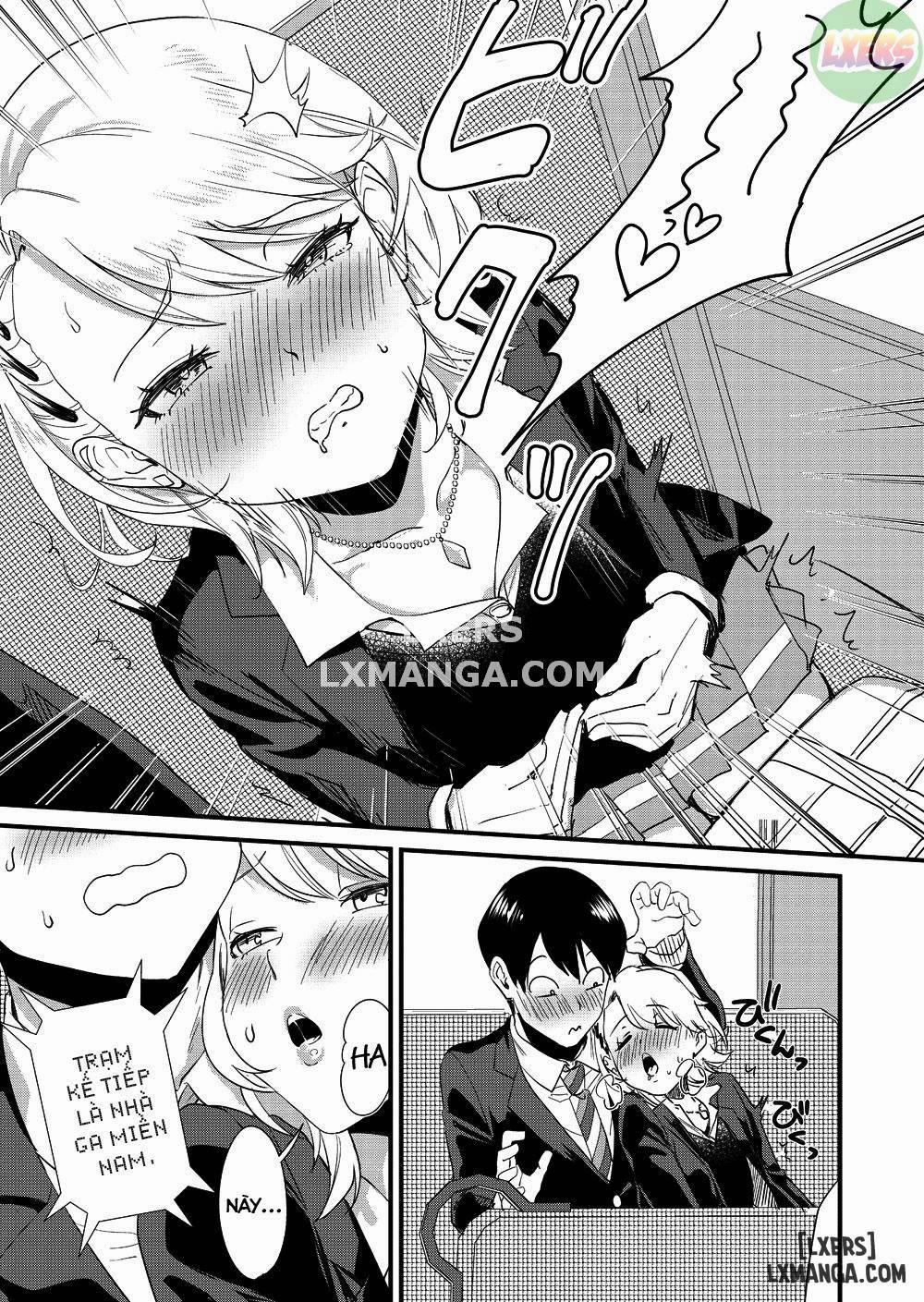 Gyaru Girl Climaxes on Bus Oneshot trang 14