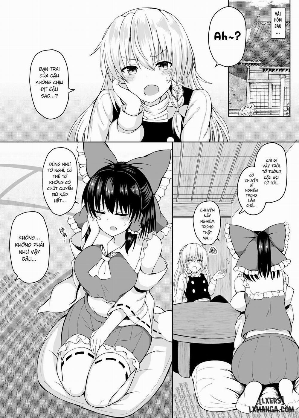 H ga Shitai Reimu-san ni Biyaku o Morareru Hanashi Oneshot trang 2