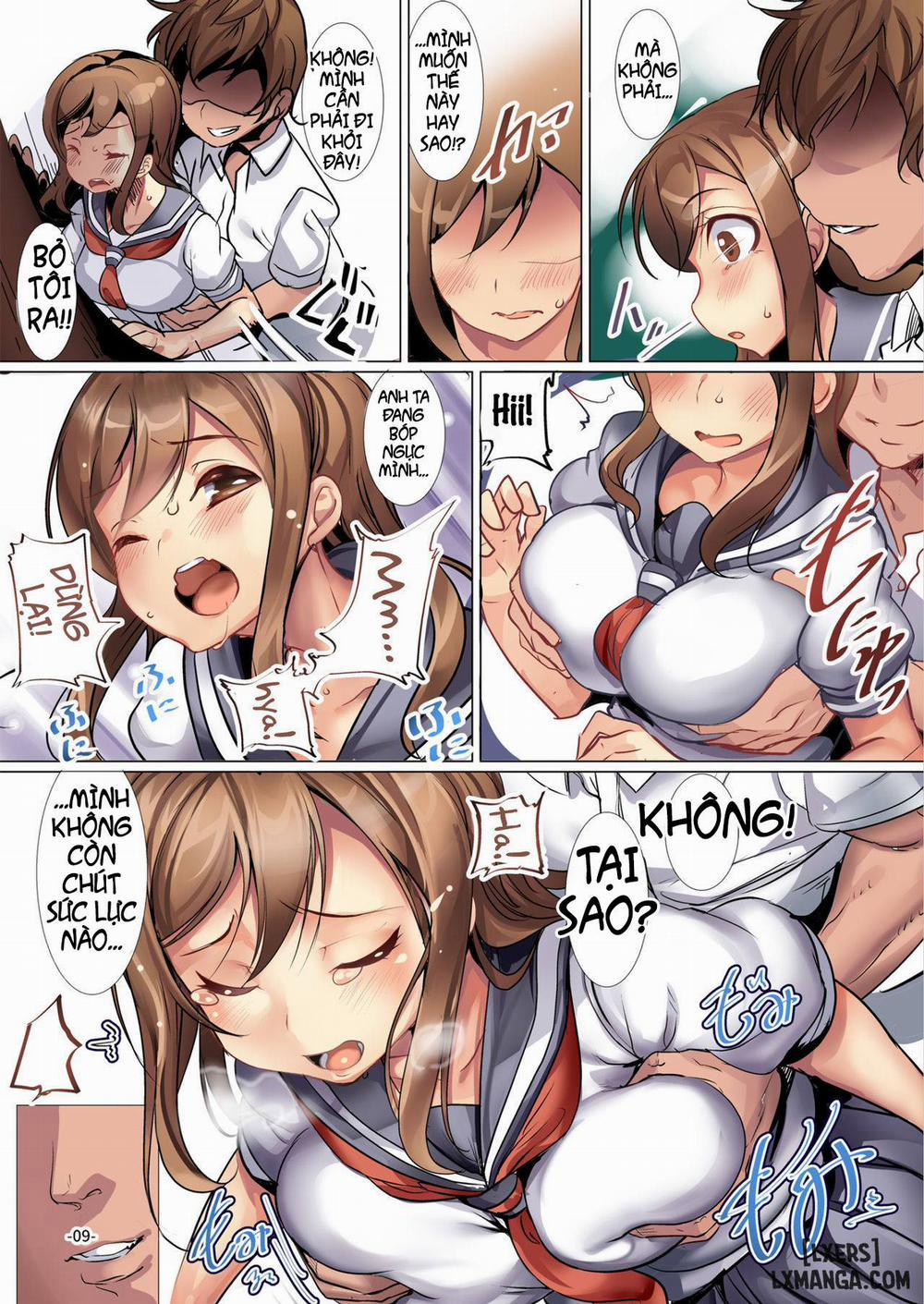 H ni Kyoumi Shinshin na Hanamaru-chan wa Chikan ni Teikou Dekinai Oneshot trang 7