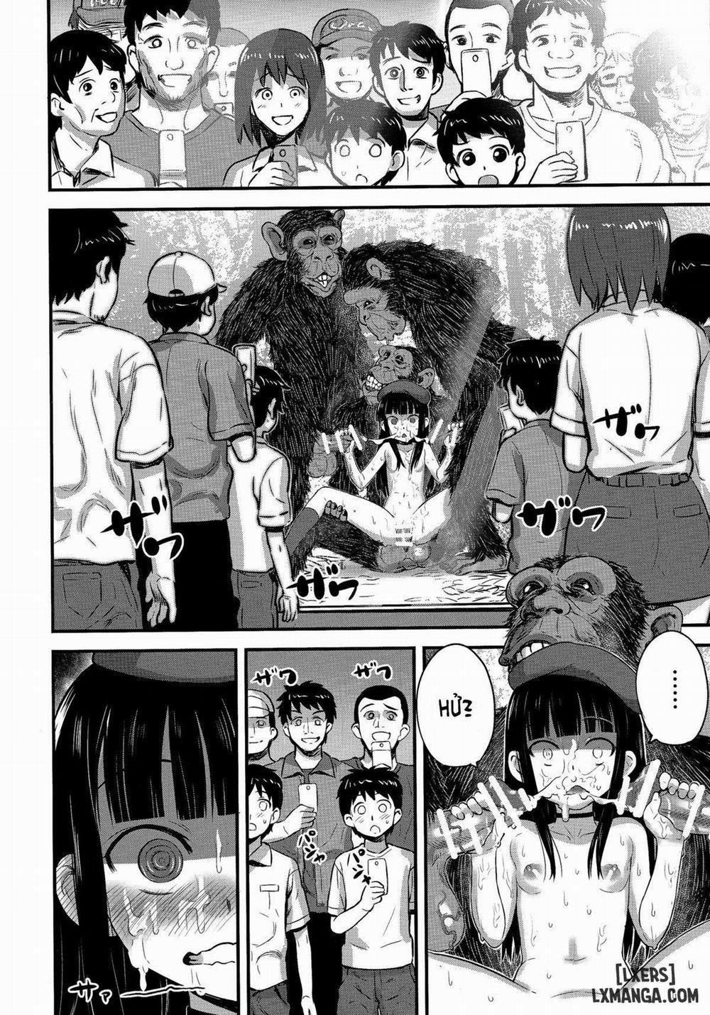 Hadakahime Honoka 2 Misemono Tanetsuke Saru Koubi Oneshot trang 19