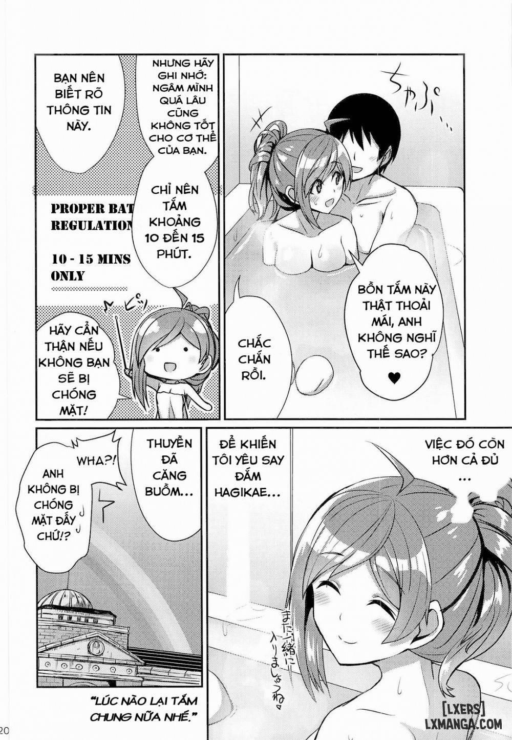 Hagikaze ga Osenaka Nagashimasu ne Oneshot trang 18