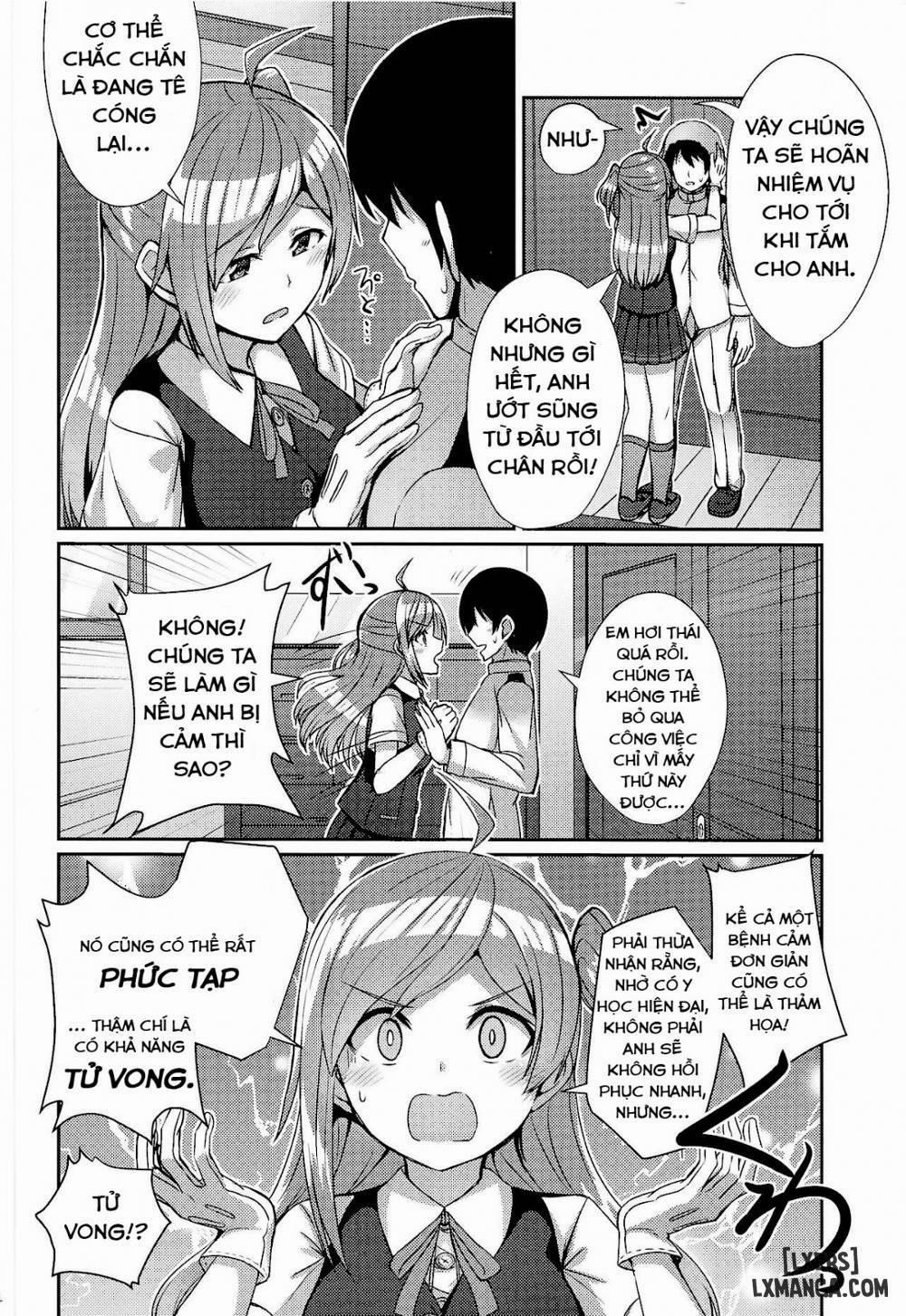Hagikaze ga Osenaka Nagashimasu ne Oneshot trang 2