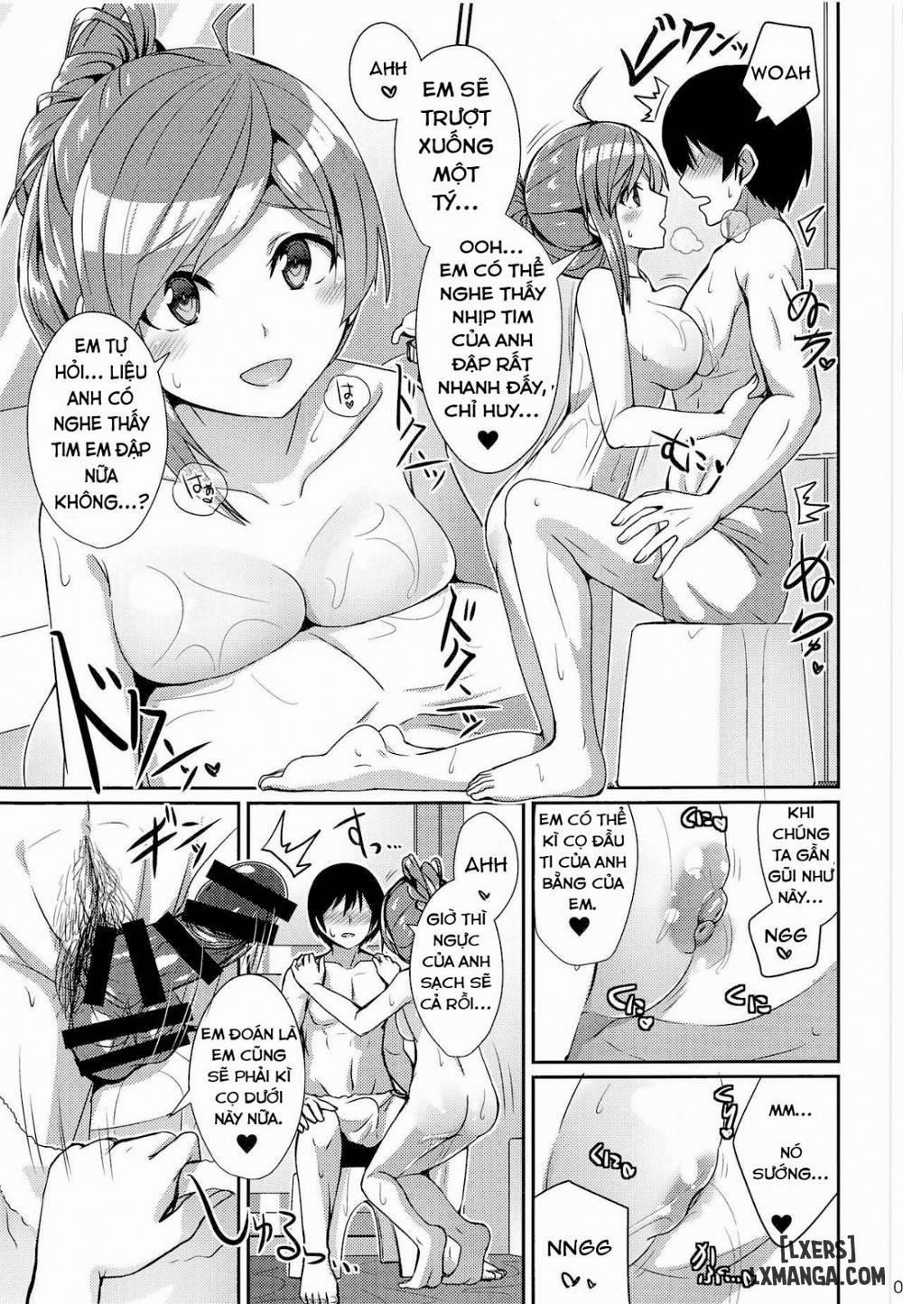 Hagikaze ga Osenaka Nagashimasu ne Oneshot trang 7