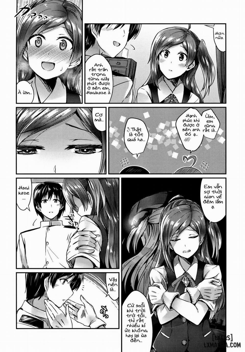 Hagikaze to yoru no omoide Oneshot trang 2