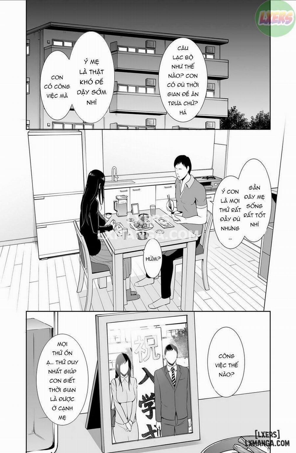 Haha wa Yoru ni Saku Single Mother no Haishin Kiroku Oneshot trang 2