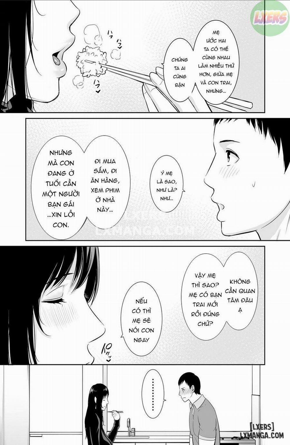 Haha wa Yoru ni Saku Single Mother no Haishin Kiroku Oneshot trang 3