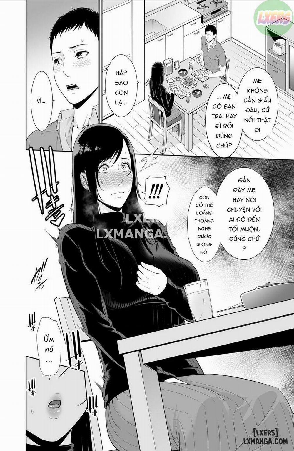 Haha wa Yoru ni Saku Single Mother no Haishin Kiroku Oneshot trang 4