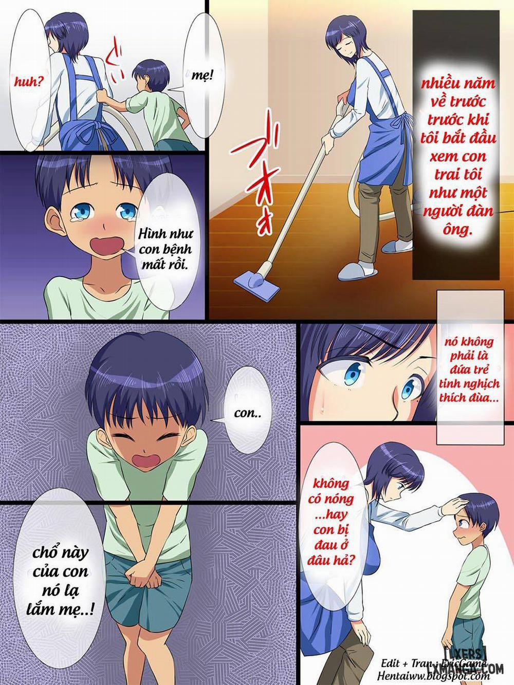 Hahabote! Dougan Kyonyuu Okaasan Ga Musuko Oneshot trang 10