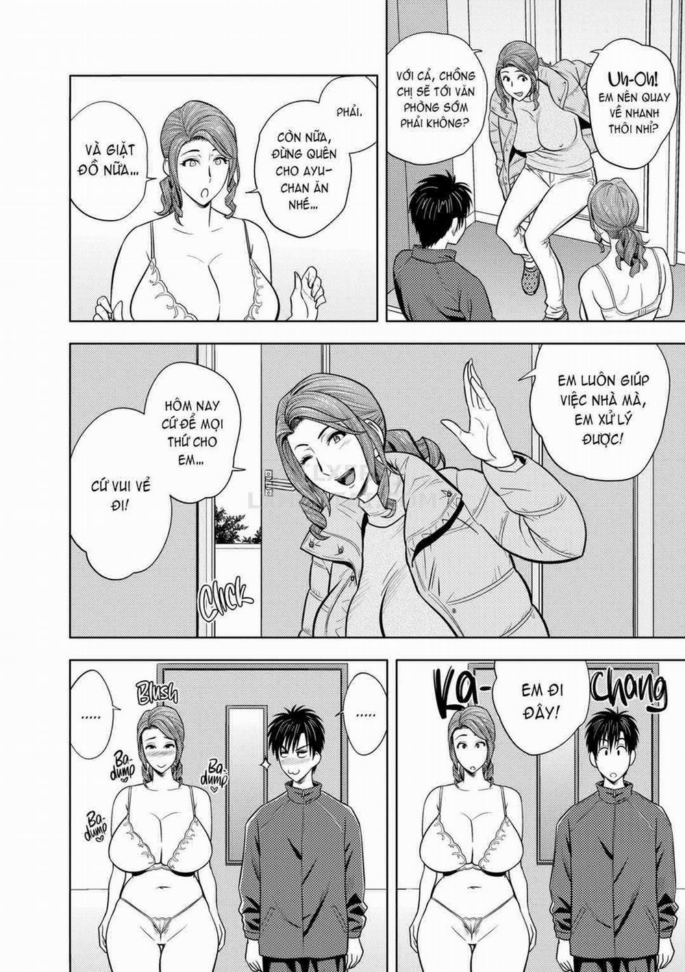 Hai chị em sinh đôi tầng trên (không che) 14 trang 7