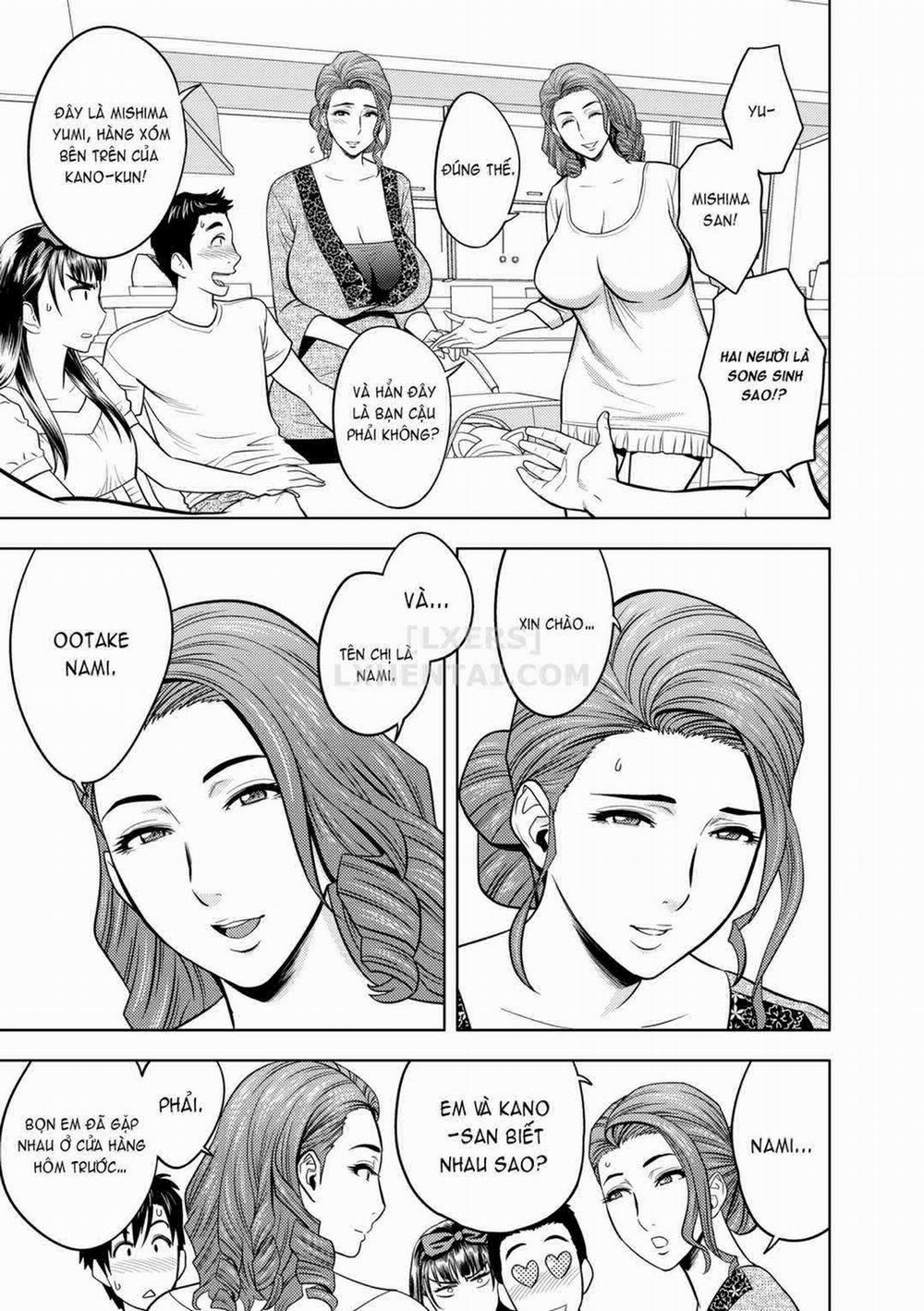 Hai chị em sinh đôi tầng trên (không che) 2 trang 6