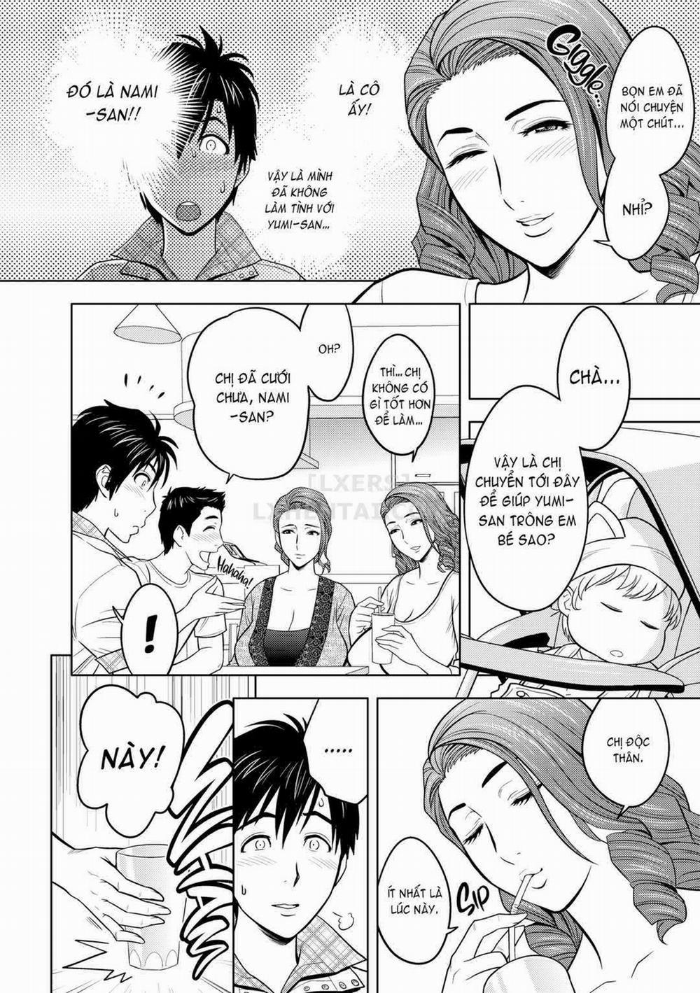 Hai chị em sinh đôi tầng trên (không che) 2 trang 7