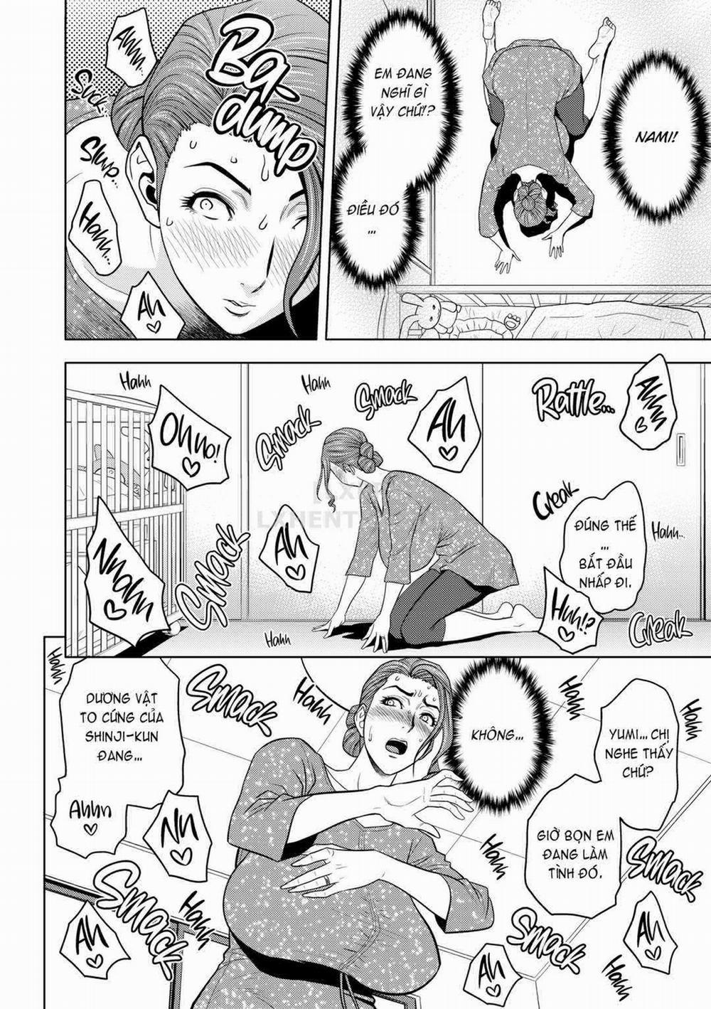 Hai chị em sinh đôi tầng trên (không che) 3 trang 15