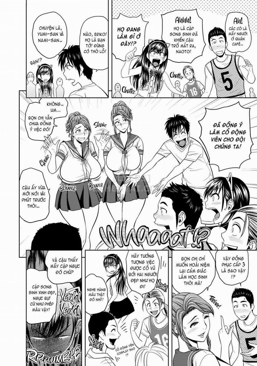 Hai chị em sinh đôi tầng trên (không che) 7 trang 9