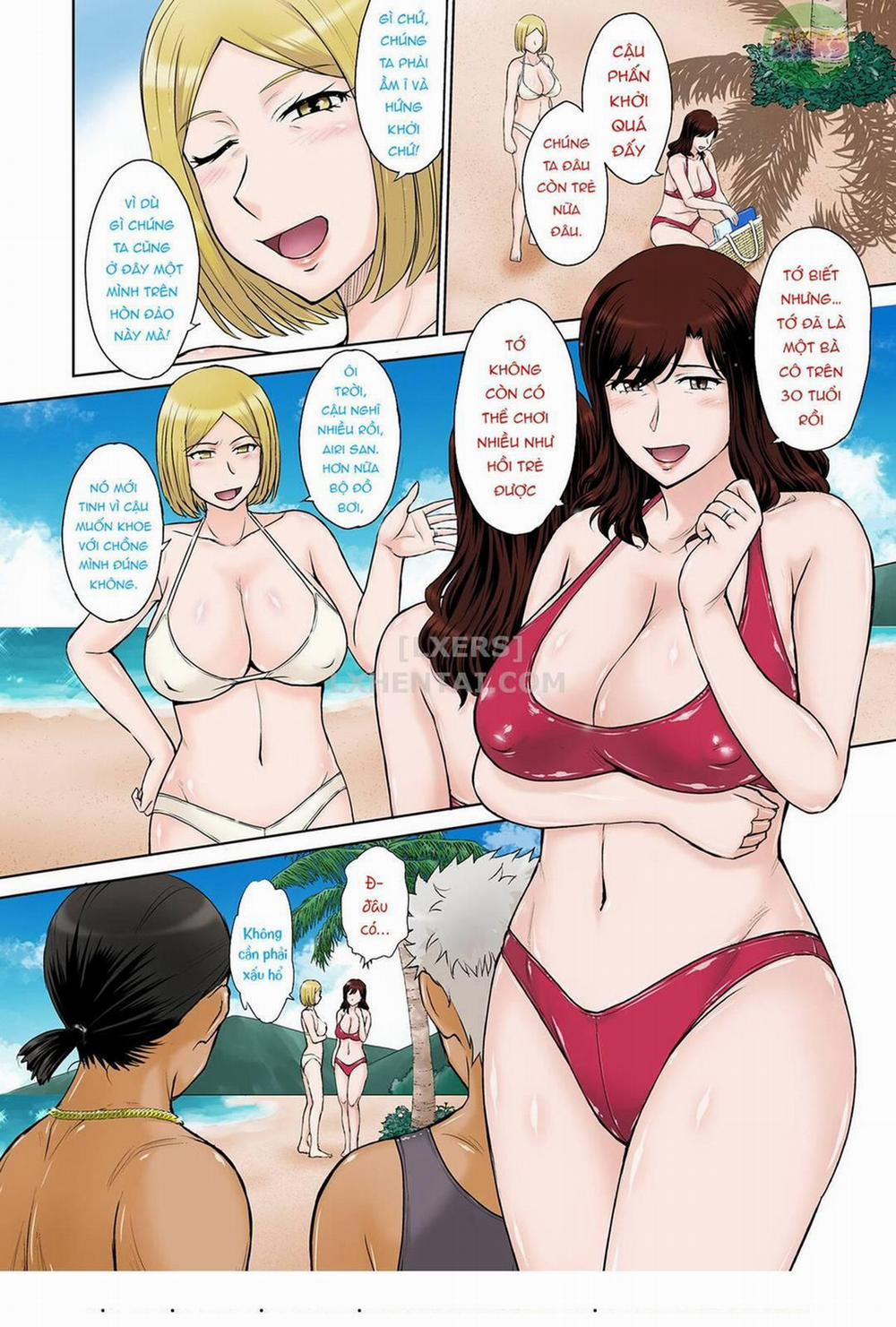 Hai Người Phụ Nữ Đã Kết Hôn Ở Đảo Nghỉ Dưỡng Oneshot trang 3