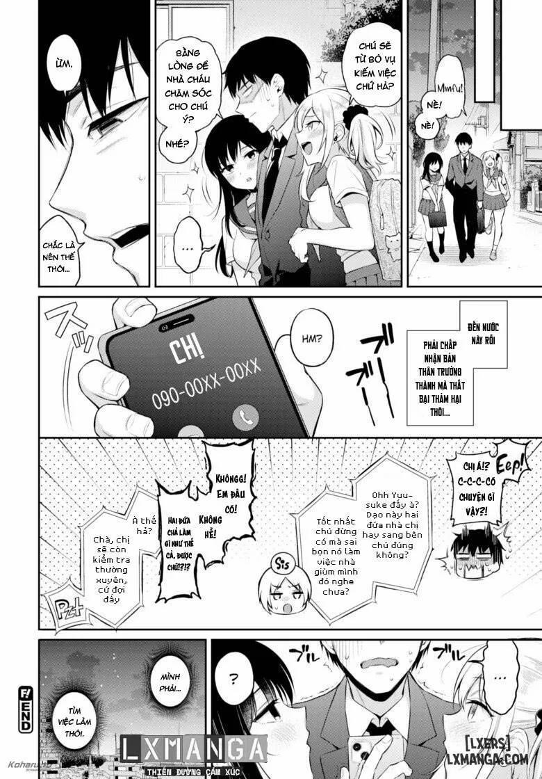 Hai nhỏ cháu gái đến làm phiền 2 trang 25