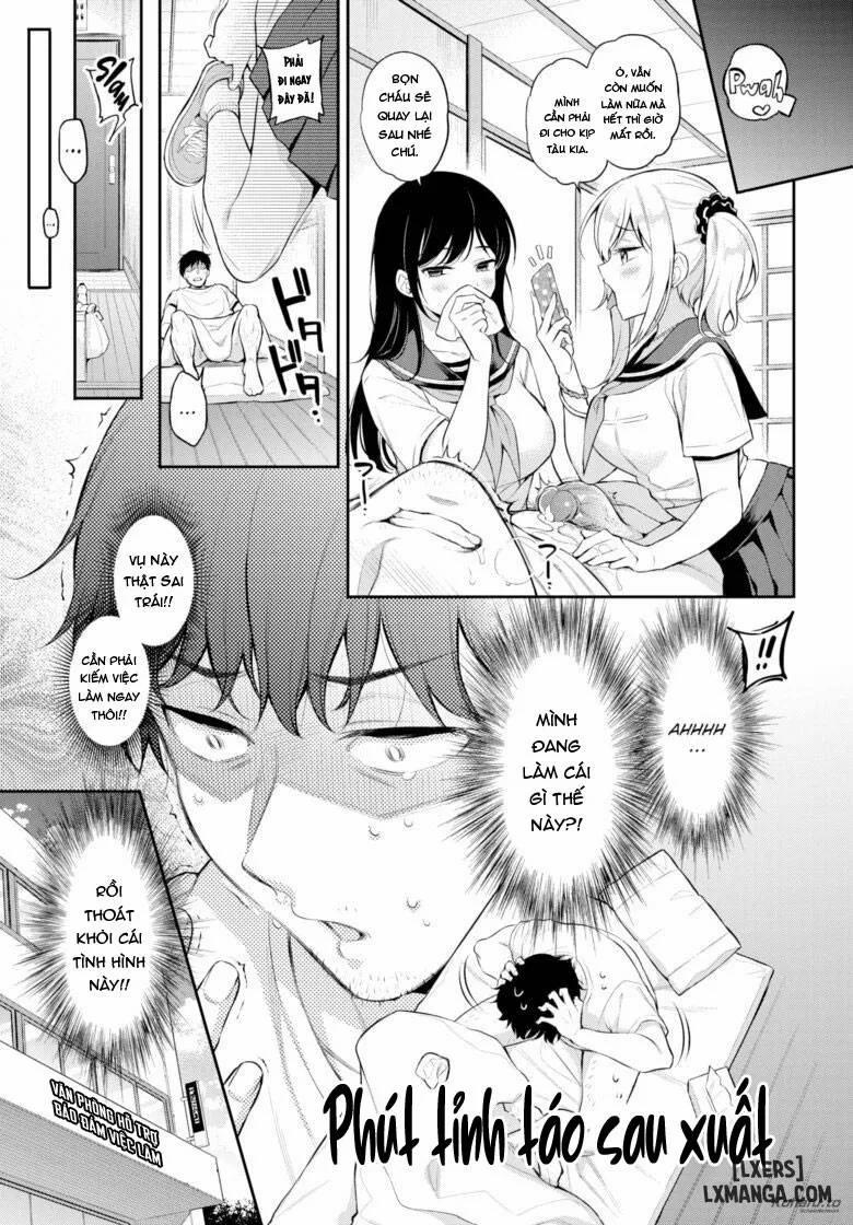 Hai nhỏ cháu gái đến làm phiền 2 trang 4