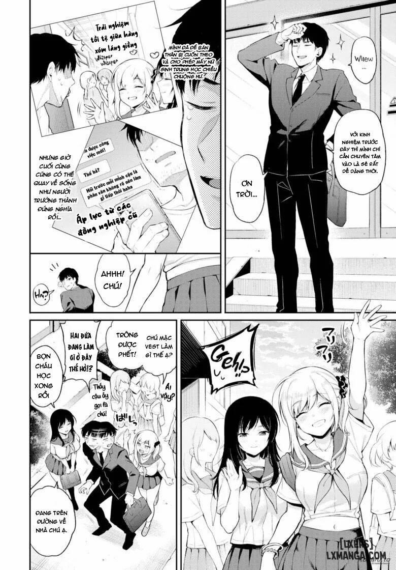 Hai nhỏ cháu gái đến làm phiền 2 trang 5