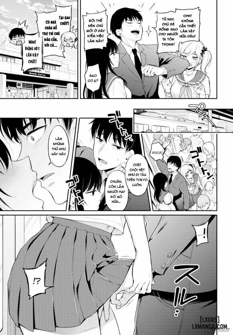 Hai nhỏ cháu gái đến làm phiền 2 trang 6