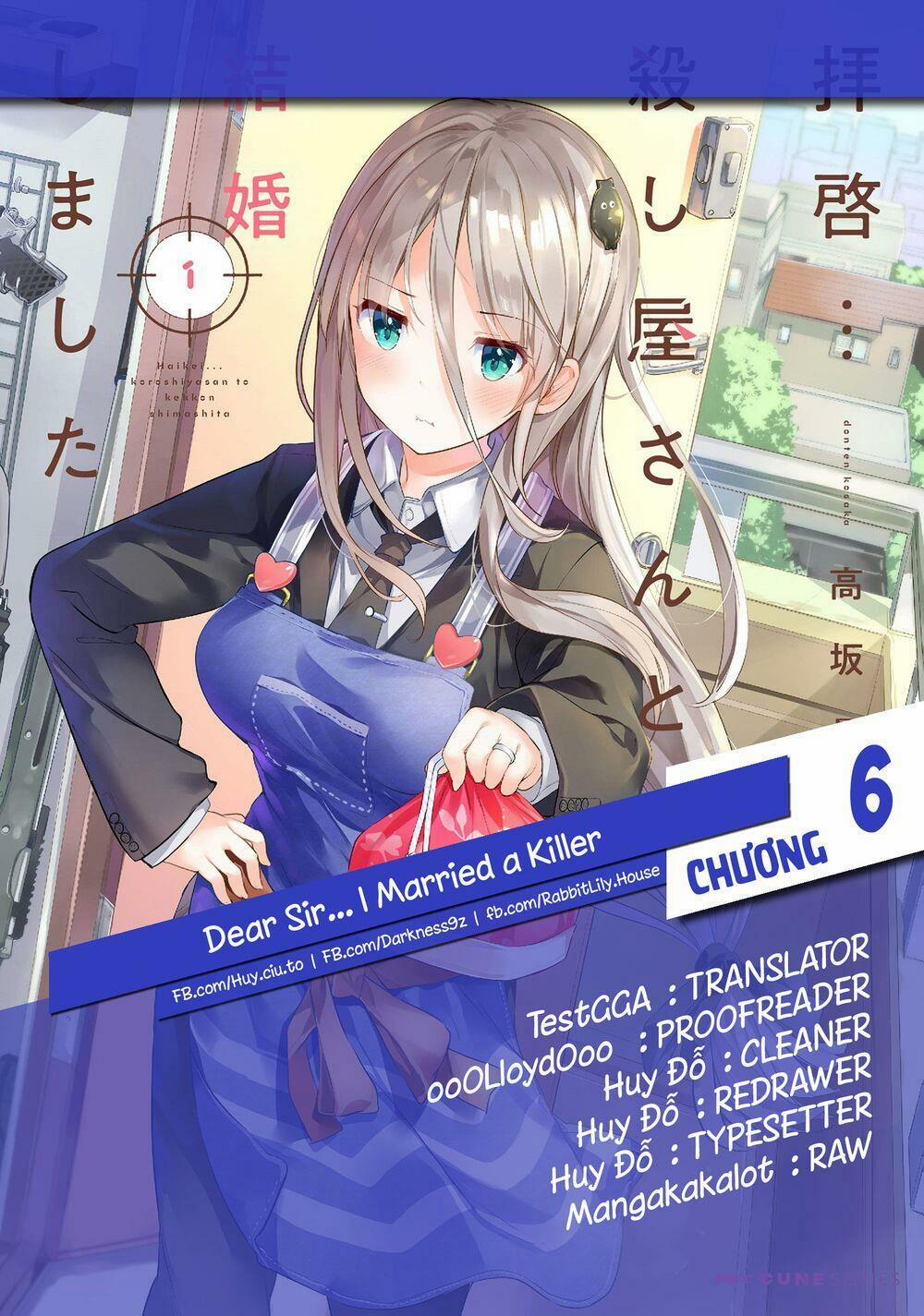 Haikei… Koroshiyasan To Kekkonshimashita 6 trang 0
