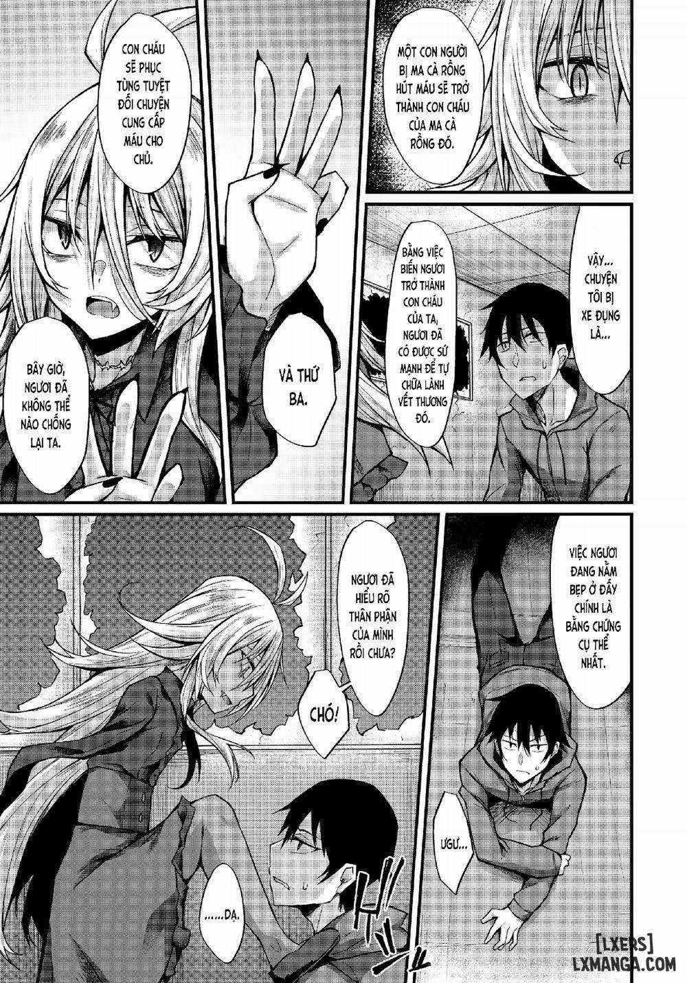 Haikei, Kyuketsuki ni Hirowaremashita Oneshot trang 5