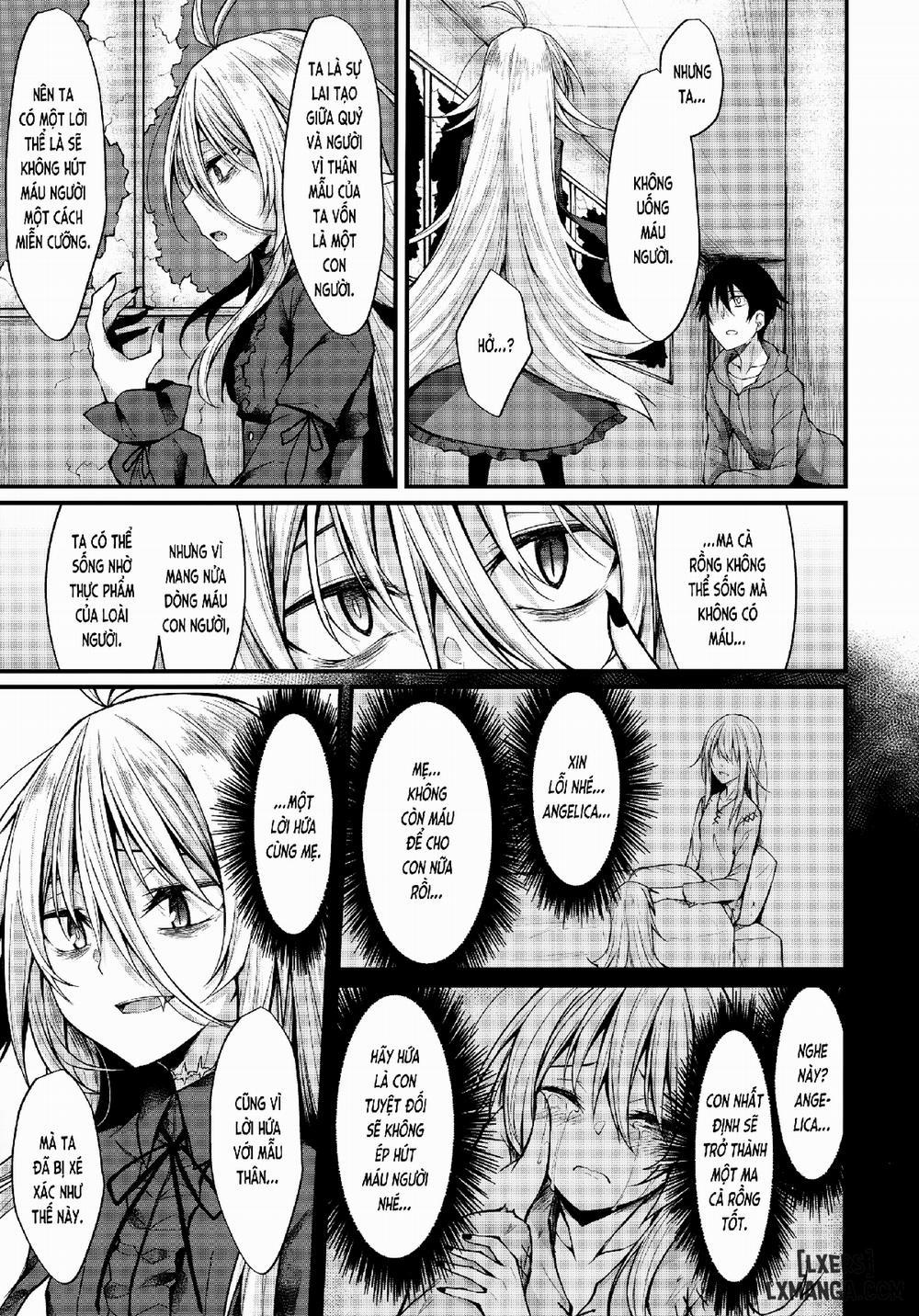 Haikei, Kyuketsuki ni Hirowaremashita Oneshot trang 7
