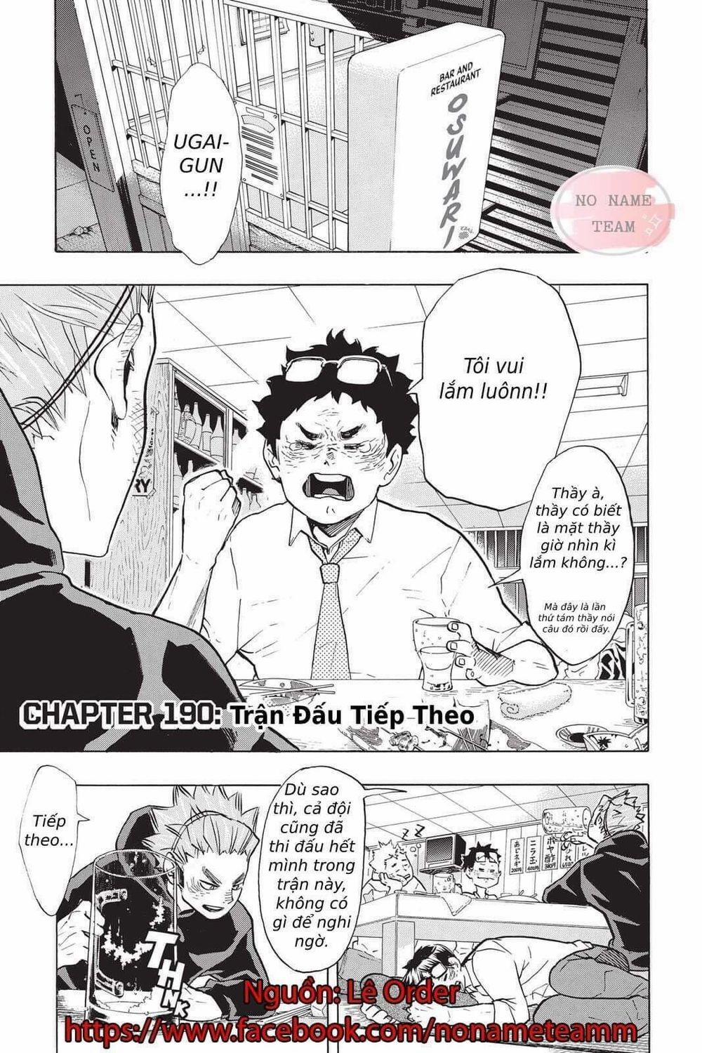 Haikyuu 190 trang 1
