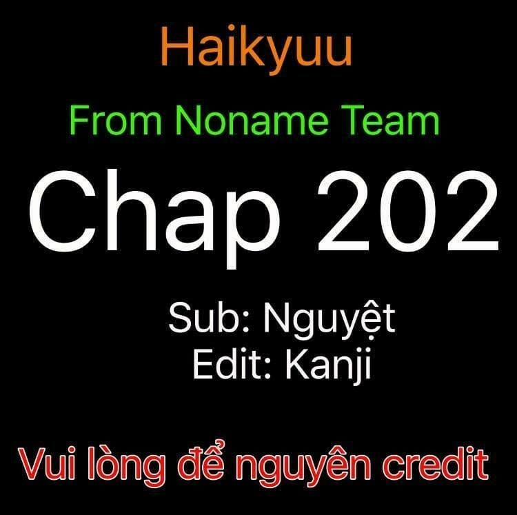 Haikyuu 202 trang 0