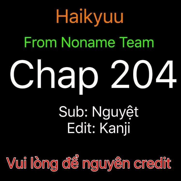 Haikyuu 204 trang 0
