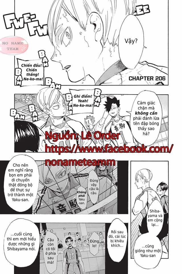 Haikyuu 206 trang 1