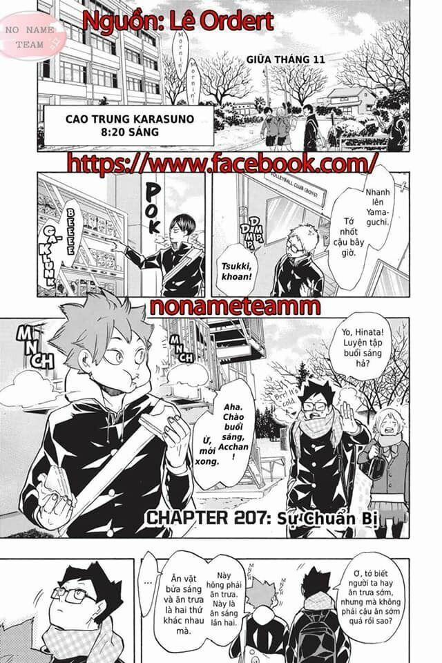 Haikyuu 207 trang 1