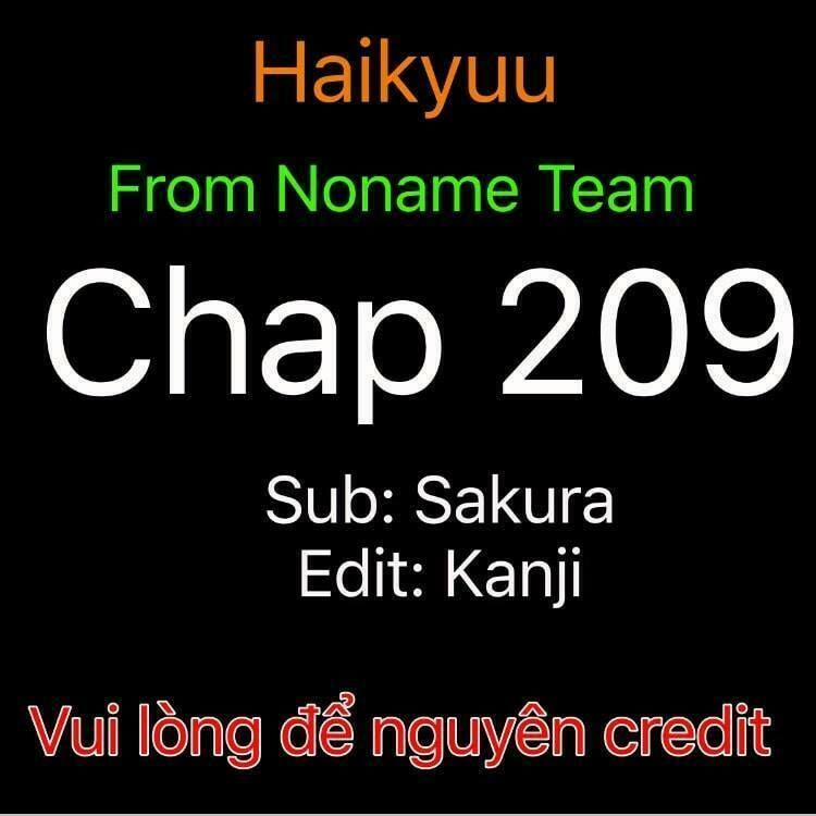 Haikyuu 209 trang 0