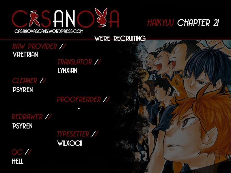 Haikyuu 21 trang 1