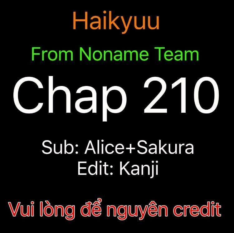 Haikyuu 210 trang 0