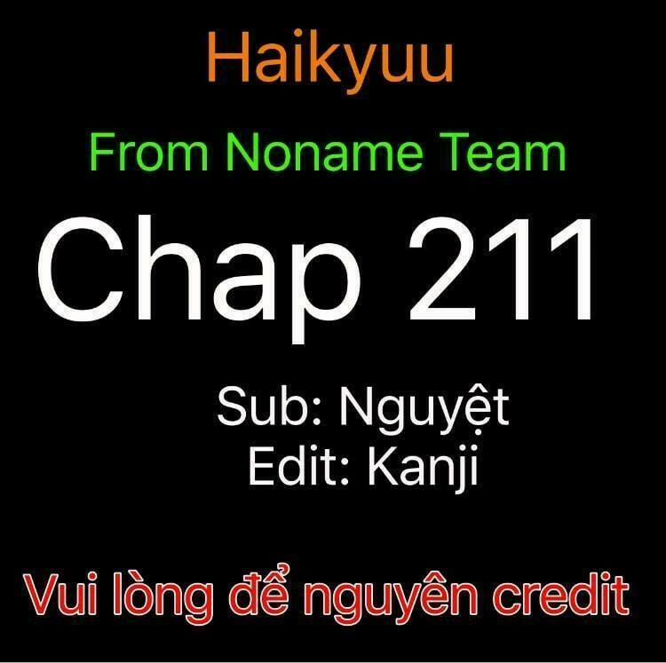 Haikyuu 211 trang 0