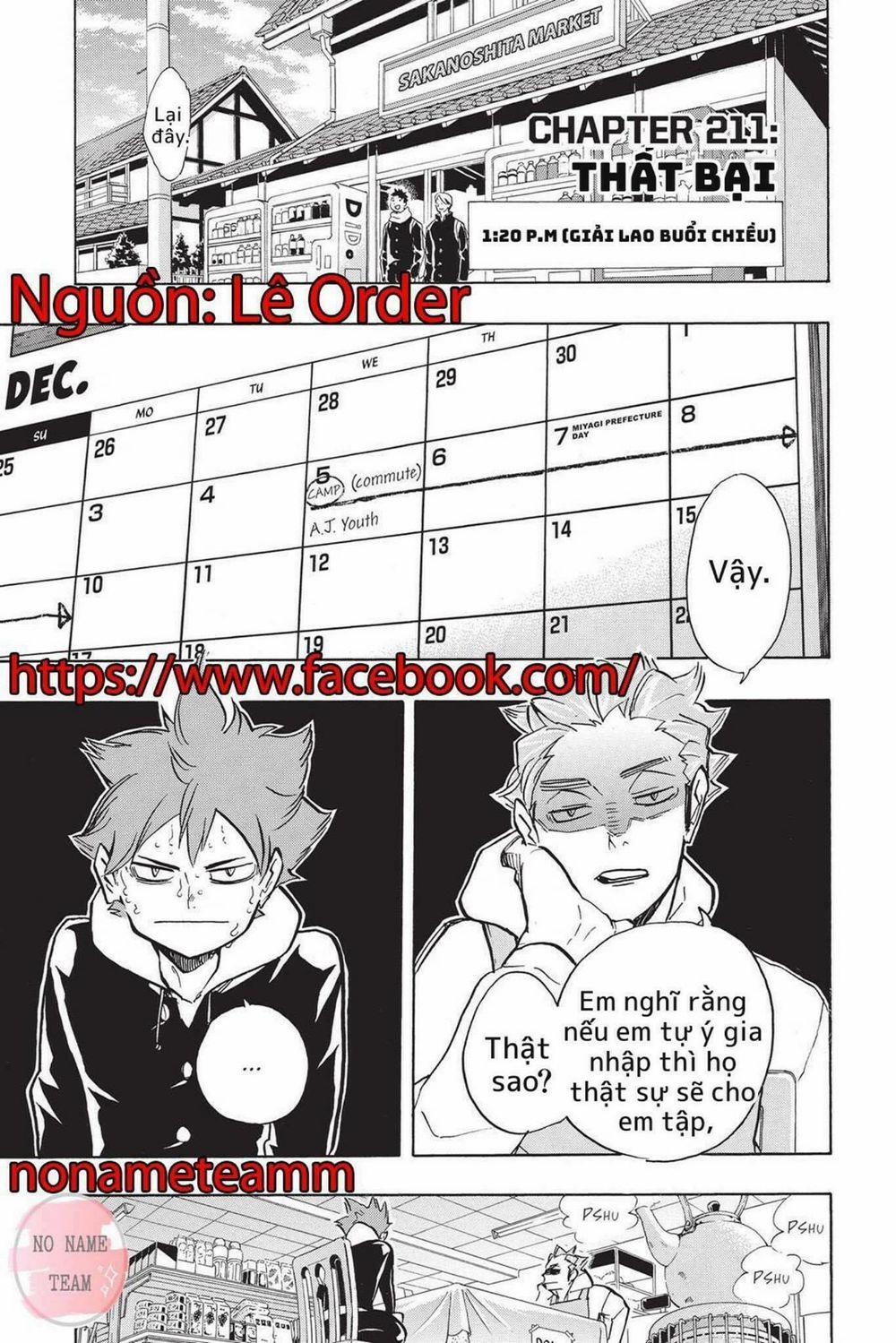Haikyuu 211 trang 1