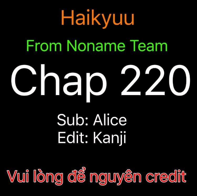 Haikyuu 220 trang 0