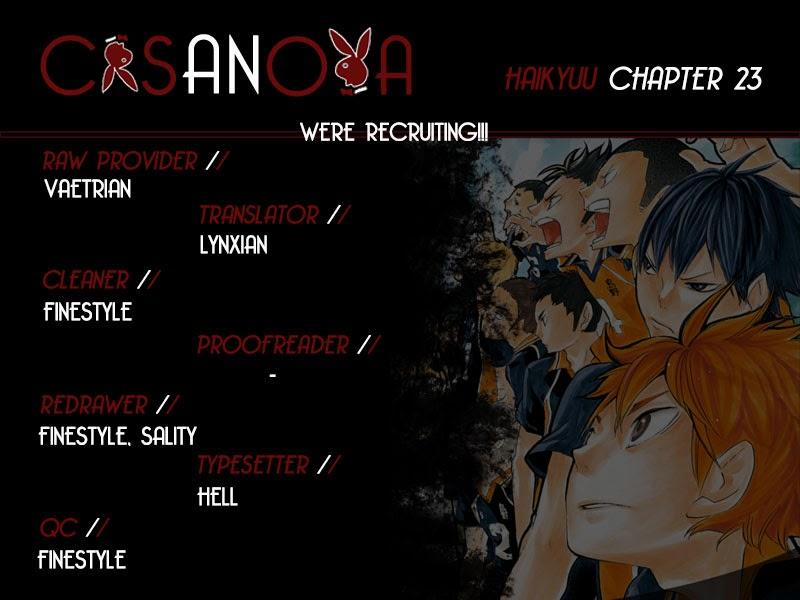 Haikyuu 23 trang 1