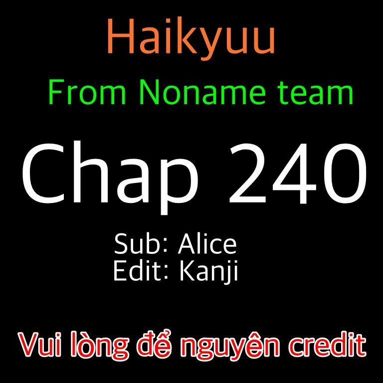 Haikyuu 240 trang 0