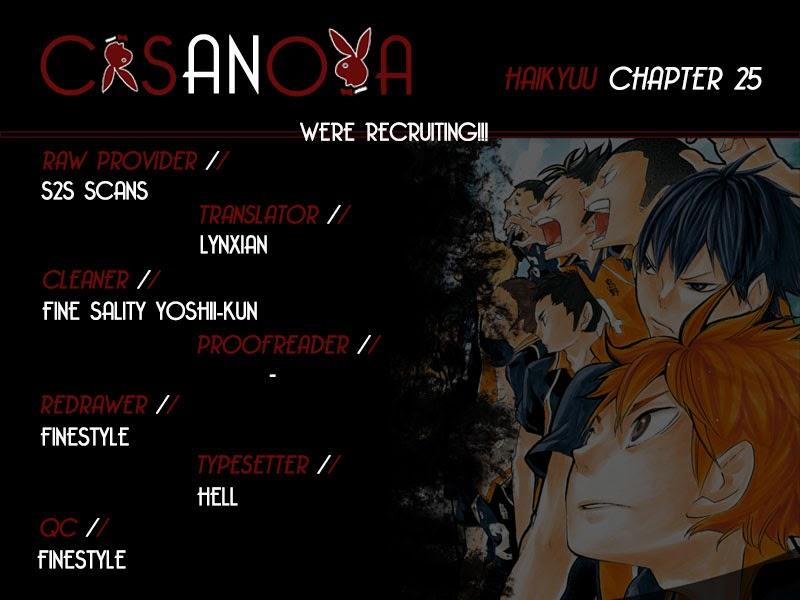 Haikyuu 25 trang 1