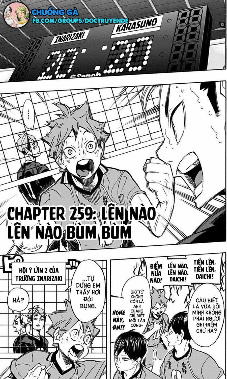 Haikyuu 259 trang 0