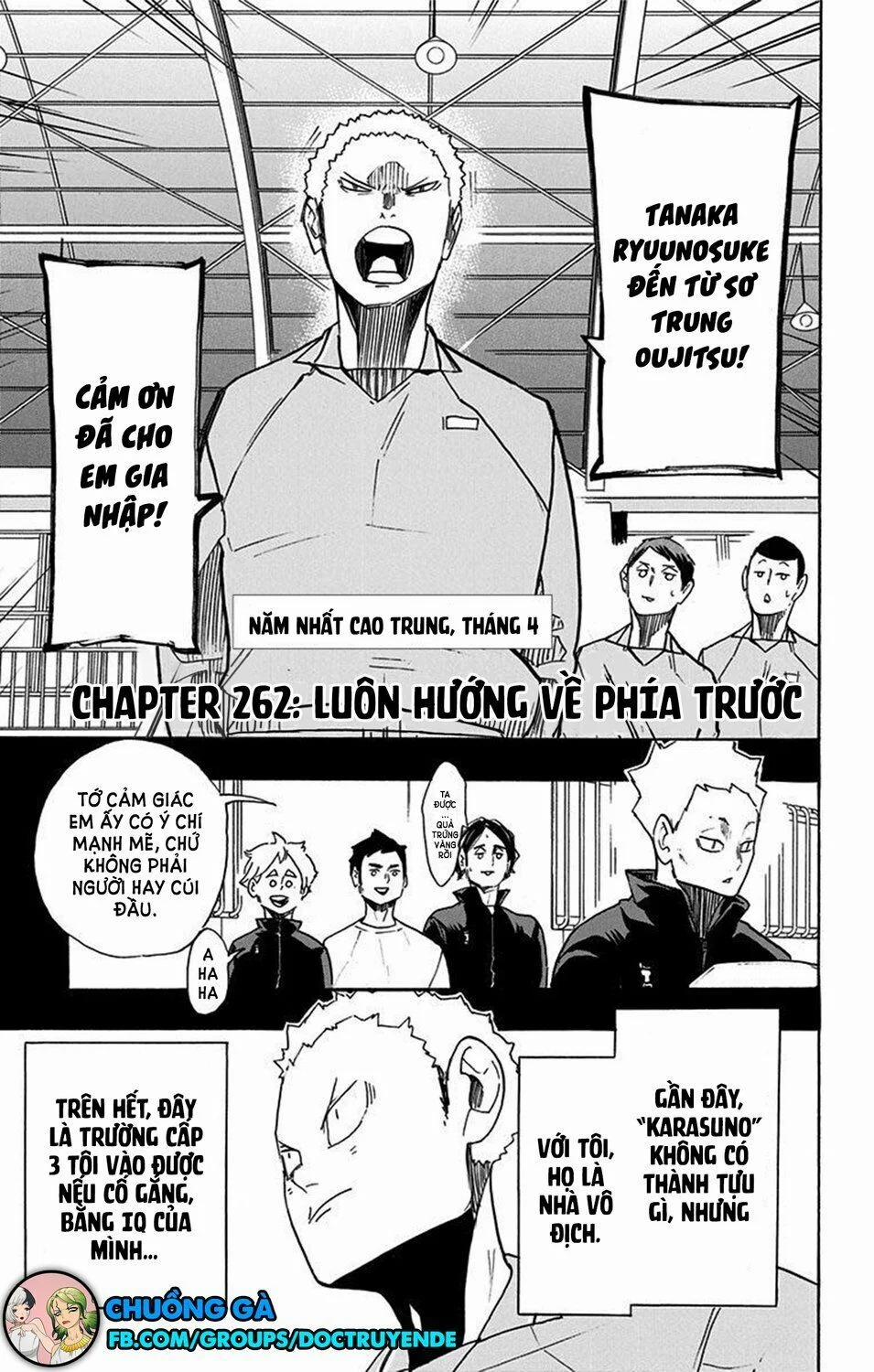 Haikyuu 262 trang 0