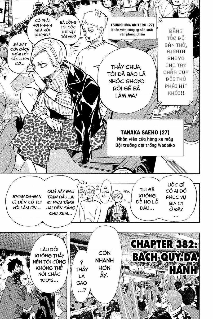 Haikyuu 382 trang 1
