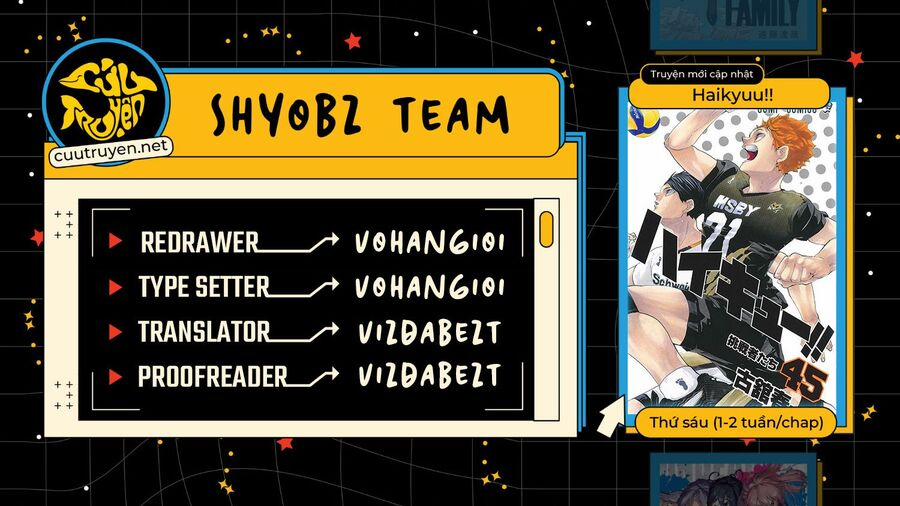 Haikyuu 398 trang 1