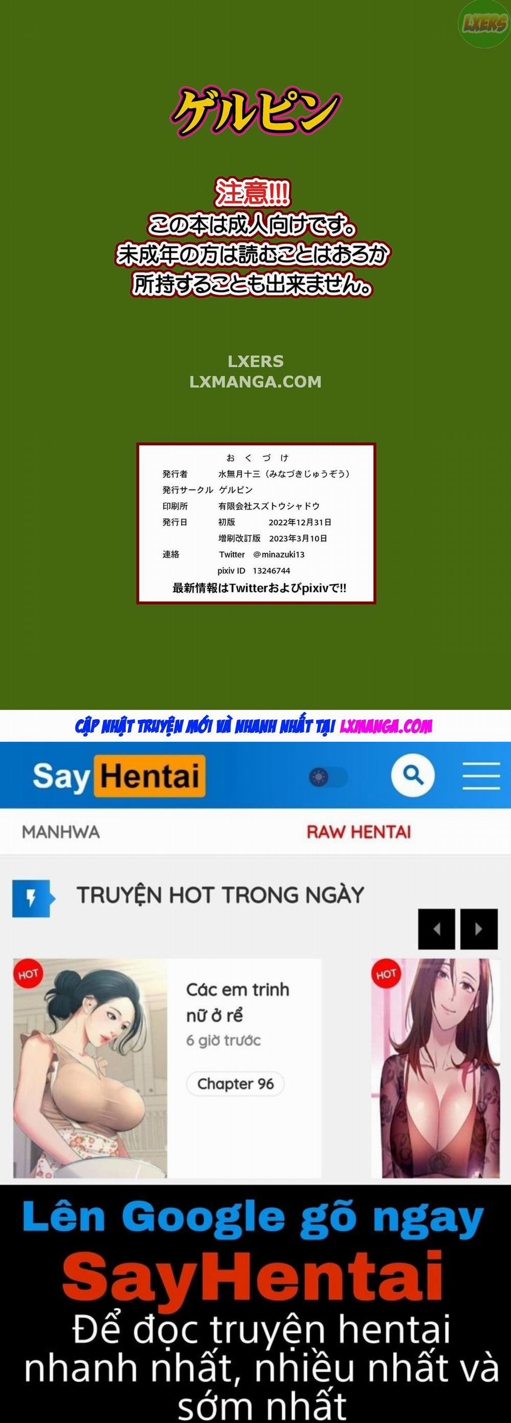 Hajimete no Otomari Sex Oneshot trang 22