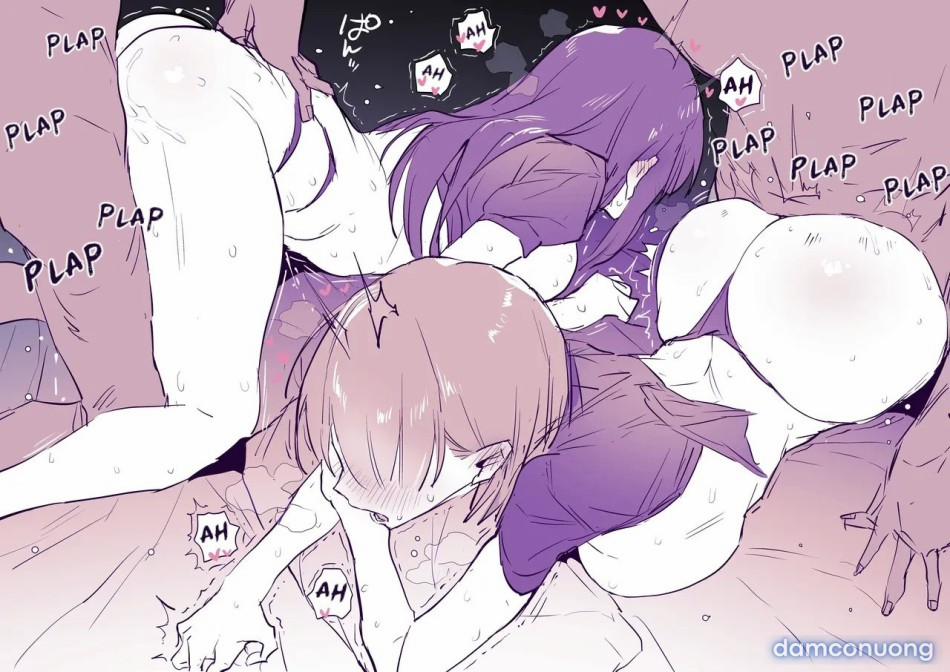 Hajimete Scramble Halloween Ni Kuridasu Nakayoshi Futarigumi OneShot trang 4